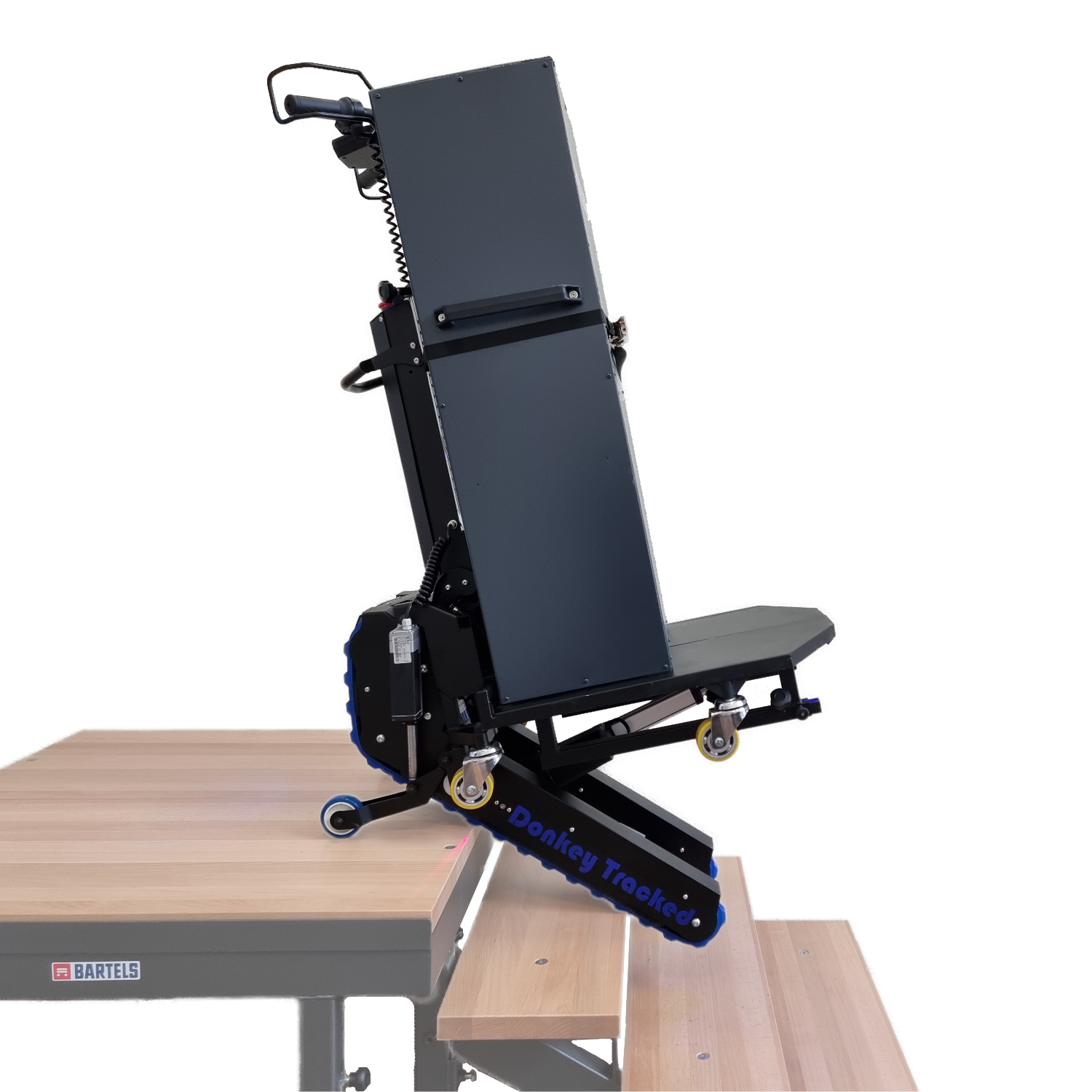 Treppenraupe Donkey Tracked mit Stabilisierungsrädern